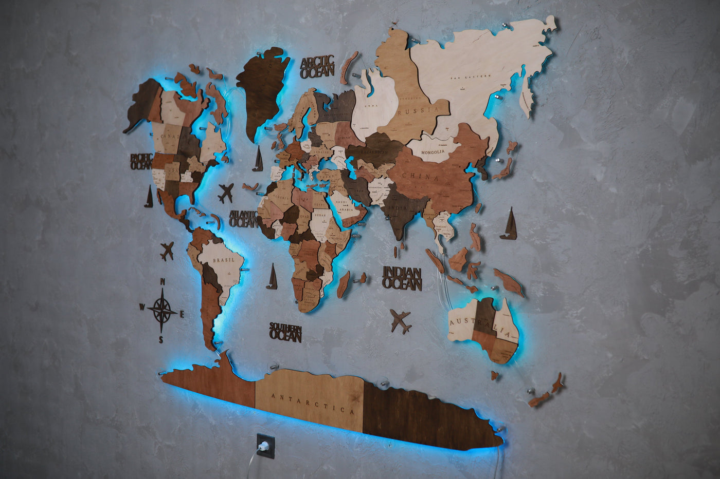 LED World MAP